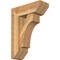 Ekena Millwork Westlake Slat Rough Sawn Bracket w/ Offset Brace, Western Red Cedar, 8"W x 22"D x 30"H BKT0806X22X30WTL06RWR - alternate 1